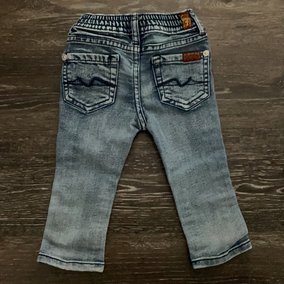7 for all man kind jeans size 12 months - Picture 2 of 4